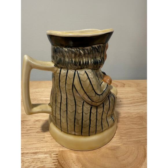 Wood Potters of Burslem Handpainted Toby /Character Jug Man w Ale JL - Picture 8 of 11
